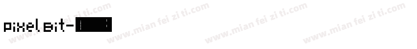 Pixel Bit字体转换